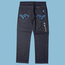 Vintage Y2K Embroidered Jeans - L