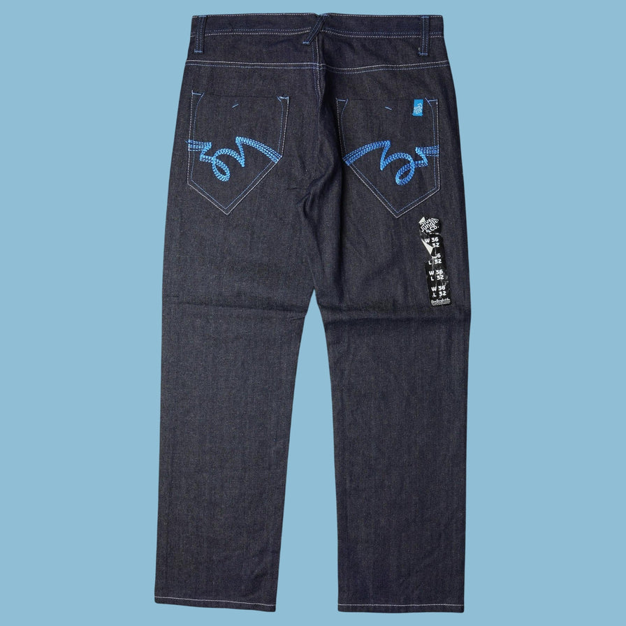 Vintage Y2K Embroidered Jeans - L