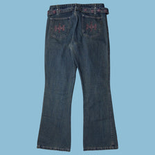 Vintage Y2K Embroidered Jeans - XL