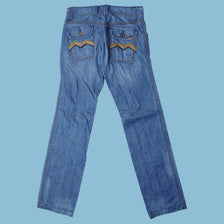 Vintage Y2K Embroidered Pocket Jeans - 32