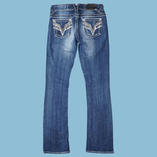 Vintage Y2K Embroidered Pocket Jeans - 32