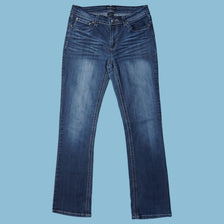 Vintage Y2K Embroidered Pocket Jeans - M