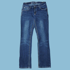 Vintage Y2K Embroidered Pocket Jeans - S