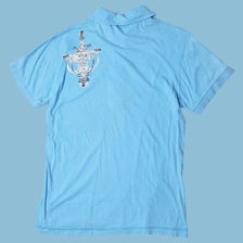 Vintage Y2K Guitar Cross Graphic Poloshirt - S