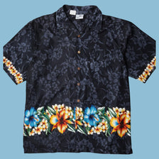 Chemise florale Hawaïenne vintage Y2K - XL