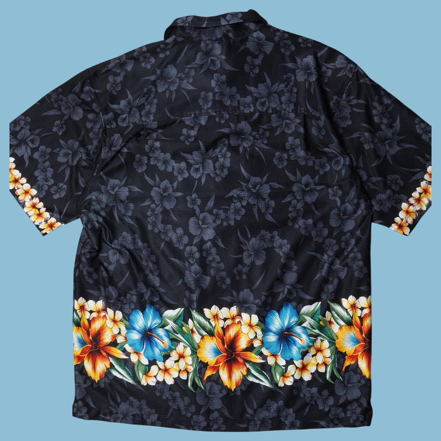 Chemise florale Hawaïenne vintage Y2K - XL