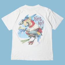 Vintage Y2K 'If We Weren't All Crazy' Graphic T-Shirt - L