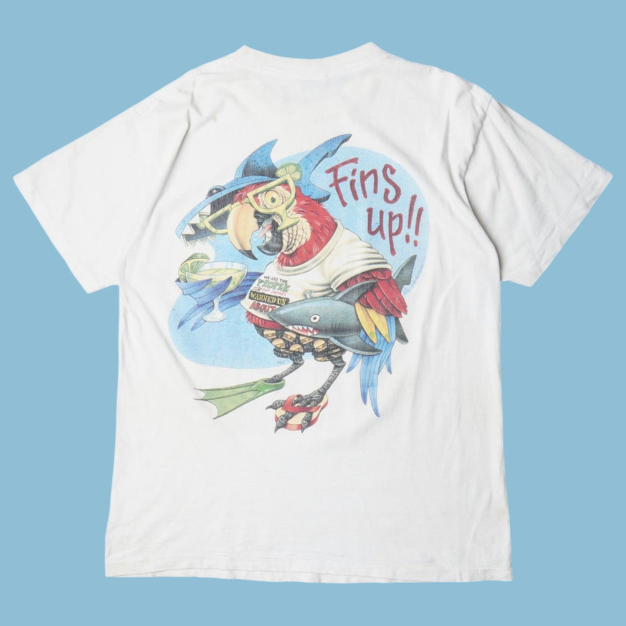 Vintage Y2K 'If We Weren't All Crazy' Graphic T-Shirt - L