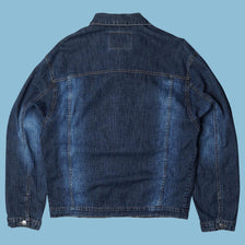 Vintage Y2K Energie Patchwork Jeansjacke - XL