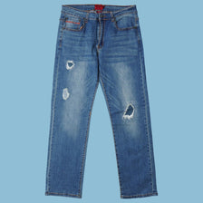 Vintage Y2K Patron Cito Embroidered Jeans - M