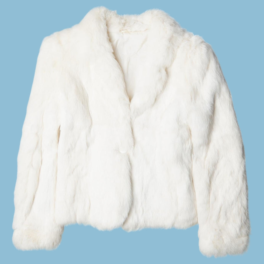 Vintage Y2K Pelzjacke - M