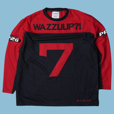 Vintage Y2K PP2G Wazzuup?! Jersey Longsleeve - S