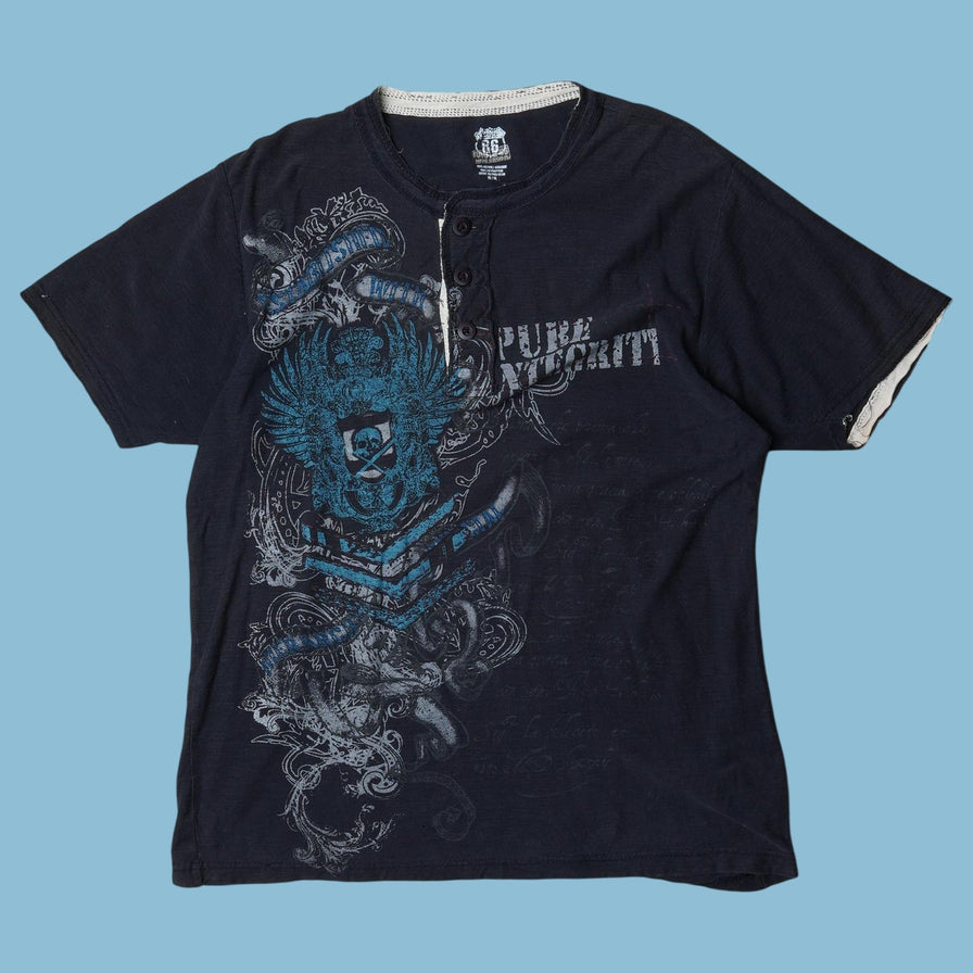 Vintage Y2K Pure Integrity Graphic T-Shirt - M