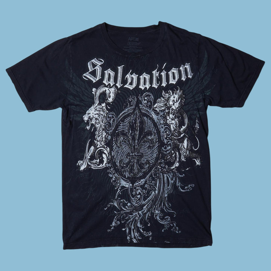 Vintage Y2K Salvation Graphic T-Shirt - S