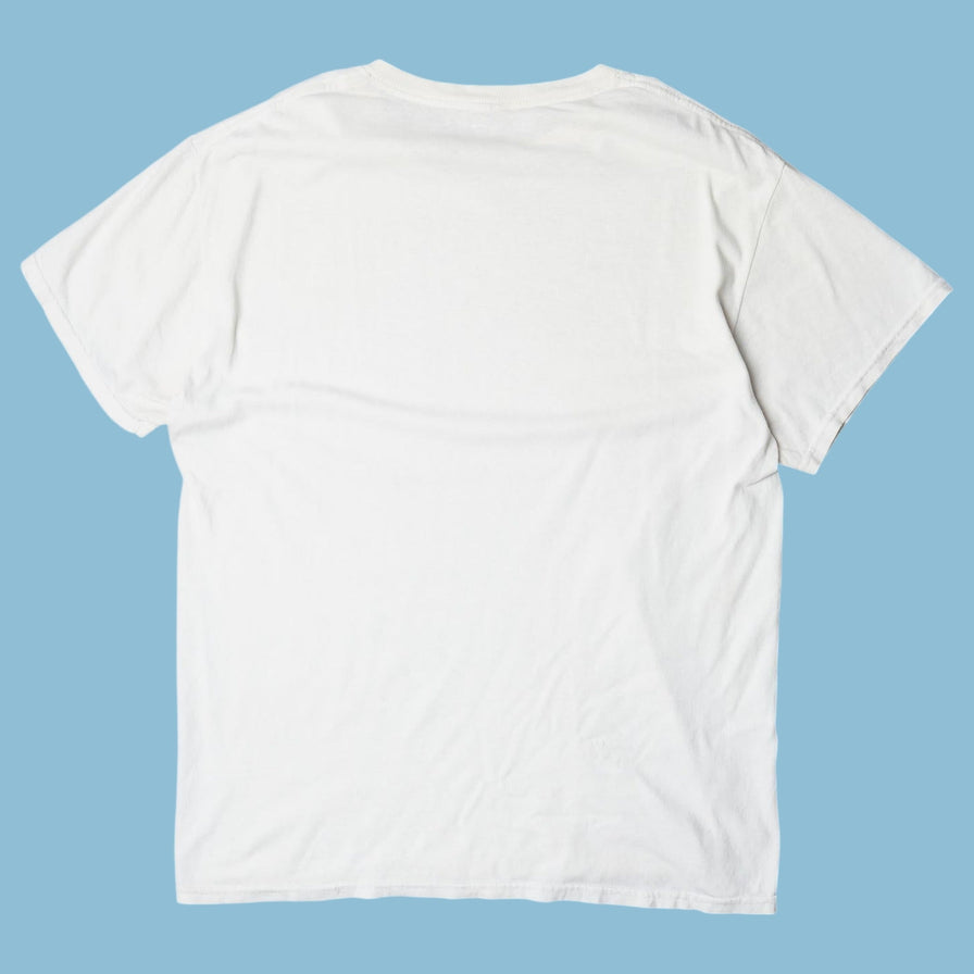 Vintage Y2K Skull Cross Graphic T-Shirt - M