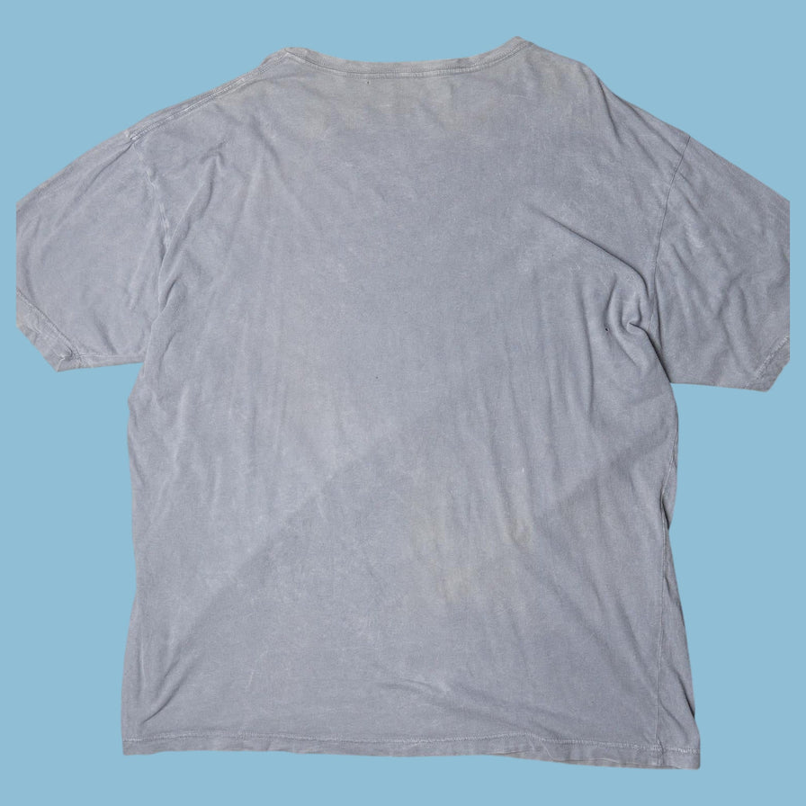 Vintage Y2K Skull Wings Graphic T-Shirt - 2XL