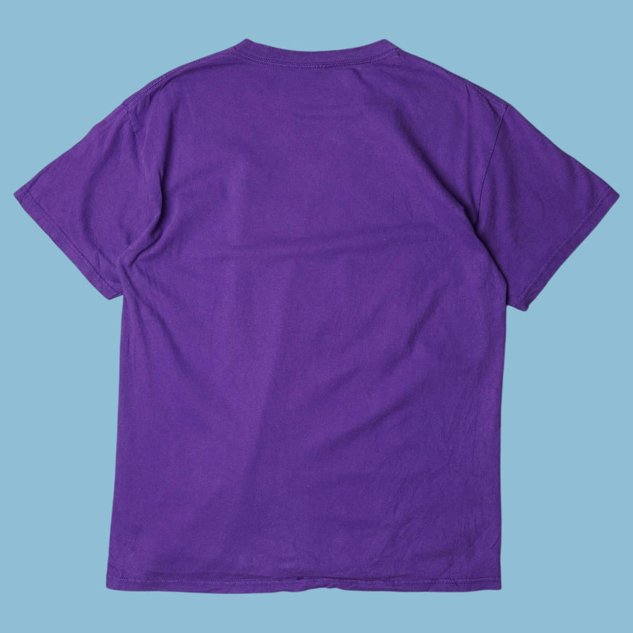 Vintage Y2K Skull Wings Graphic T-Shirt - M