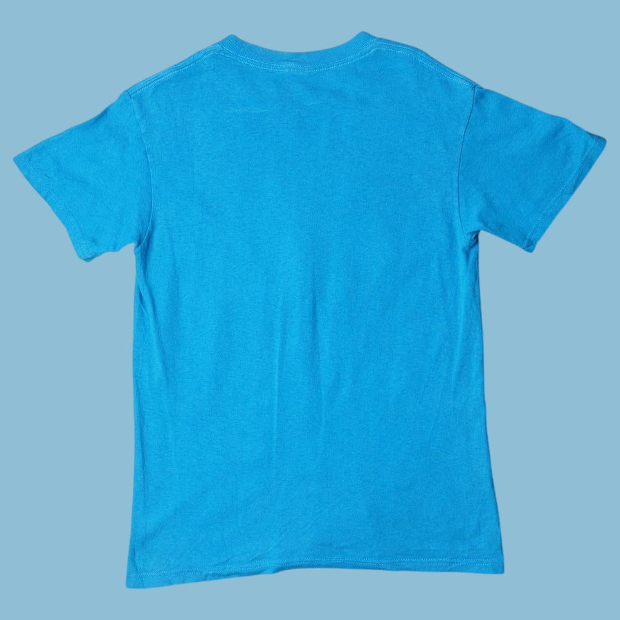 Vintage Y2K Skull Wings Graphic T-Shirt - S