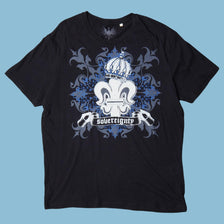 Vintage Y2K Sovereignty Fleur de Lis Graphic T-Shirt - L