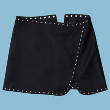 Vintage Y2K Helmut Lang Studded Wrap Skirt - XS