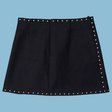 Vintage Y2K Helmut Lang Studded Wrap Skirt - XS
