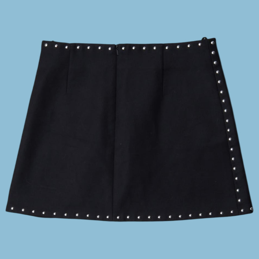 Vintage Y2K Helmut Lang Studded Wickelrock - XS