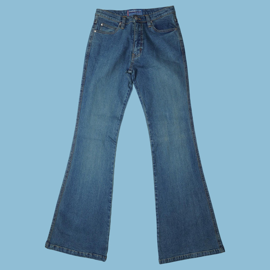 Vintage Y2K Timeout Co. Bootcut Jeans - S