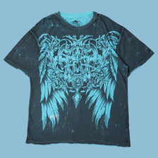 Vintage Y2K Wings Graphic T-Shirt - L