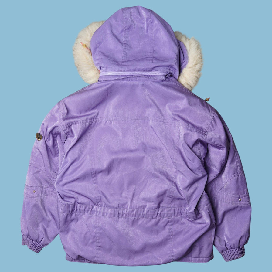 Vintage Yamaha 90s Fur Hood Jacke - S