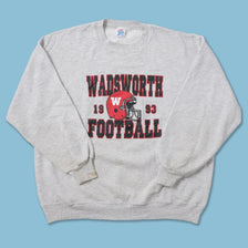 Vintage Wadsworth Football Sweater Large / XLarge
