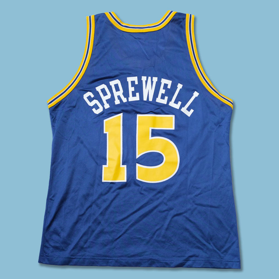 Vintage Latrell Sprewell Jersey Large / XLarge
