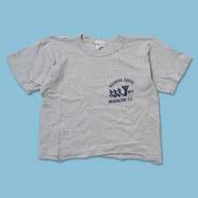 Vintage Champion Women's Cropped T-Shirt Medium