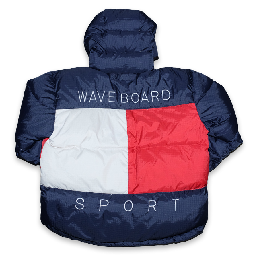 Wave Board Sport Down Puffer Jacket Large / XLarge - Double Double Vintage