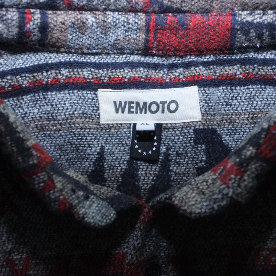 Pattern Flannel Shirt XLarge - Double Double Vintage
