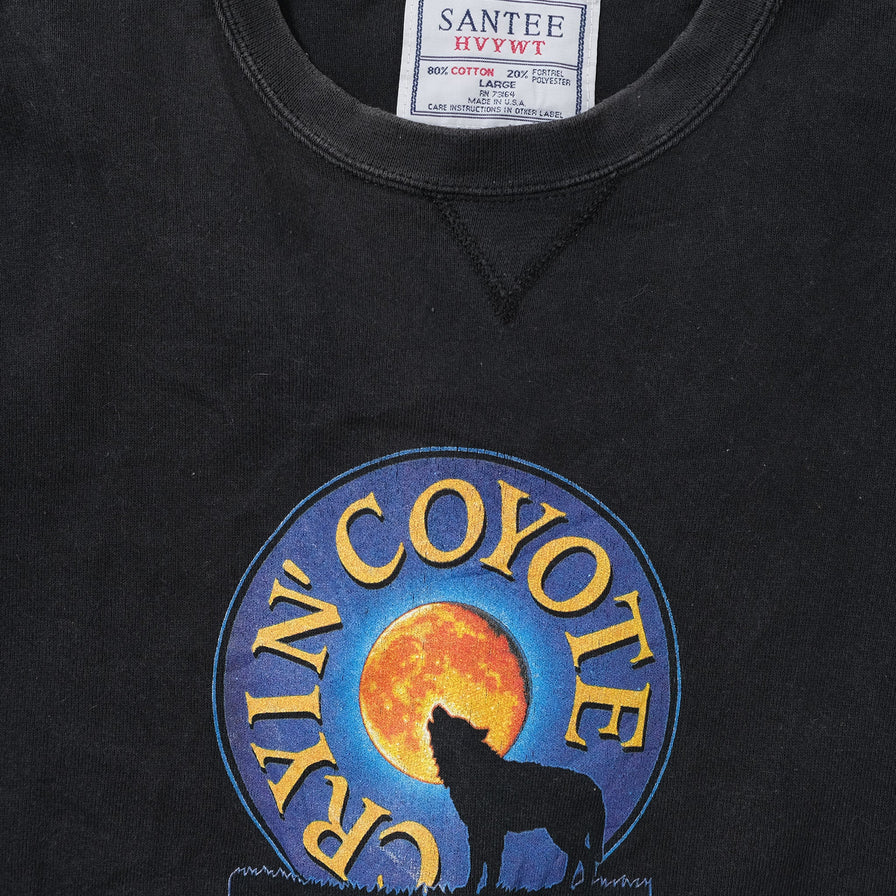 Vintage Cryin' Coyote Sweater XLarge