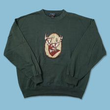 Vintage Deer Sweater Large