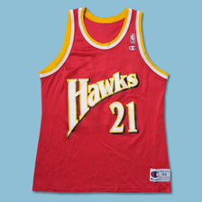Vintage Champion Dominique Wilkins Jersey Large / XLarge