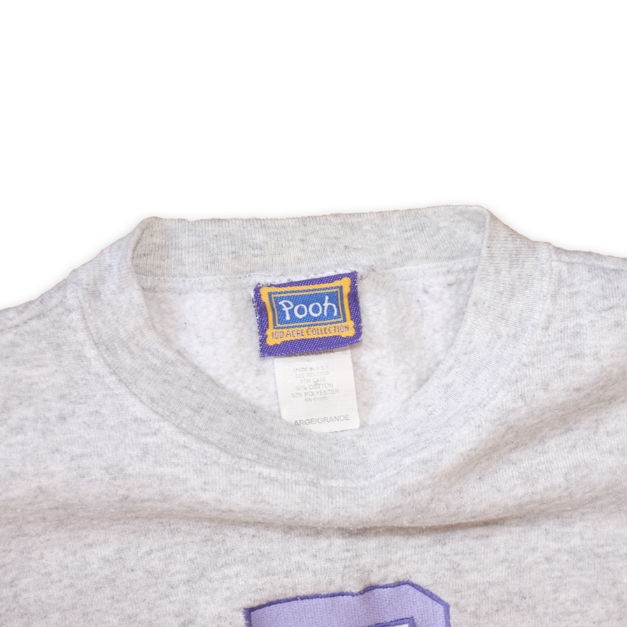 Winnie Pooh Crewneck Large - Double Double Vintage