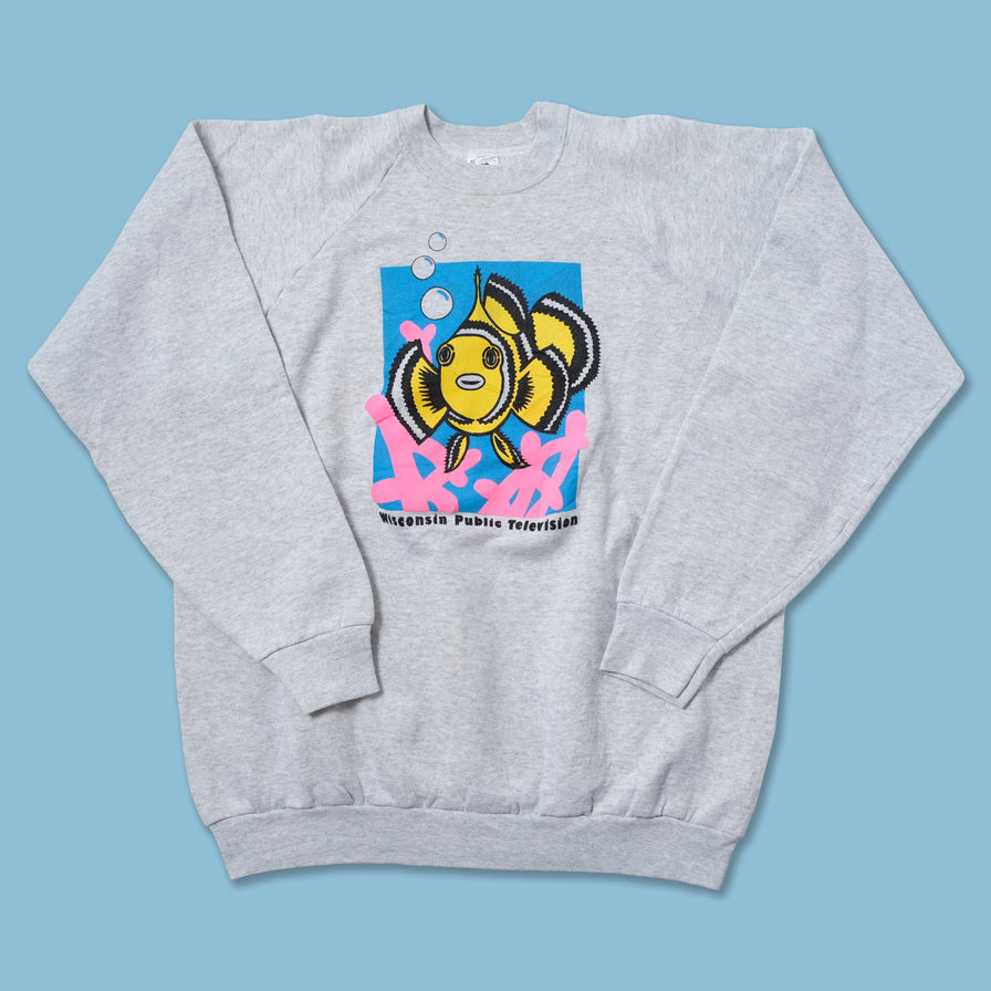 Vintage Wisconsin Public Television Sweater XLarge