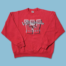 Vintage Wisconsin Badgers Sweater XLarge