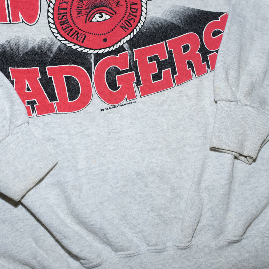 Vintage Wisconsin Badgers Sweater XLarge / XXL - Double Double Vintage