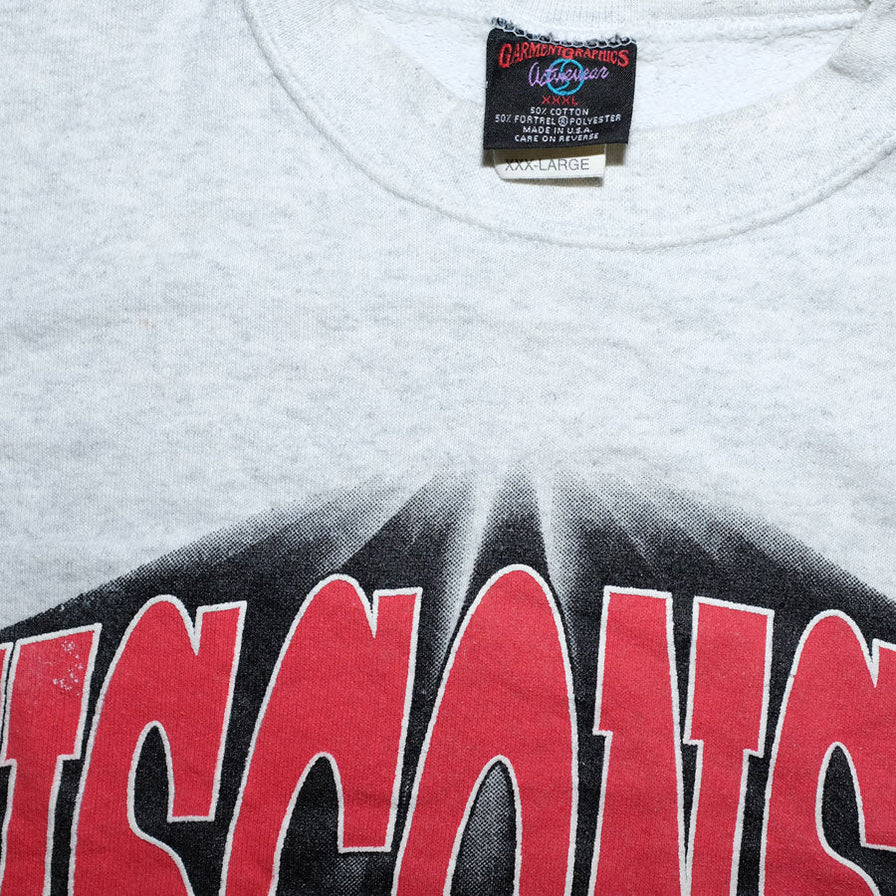 Vintage Wisconsin Badgers Sweater XLarge / XXL - Double Double Vintage