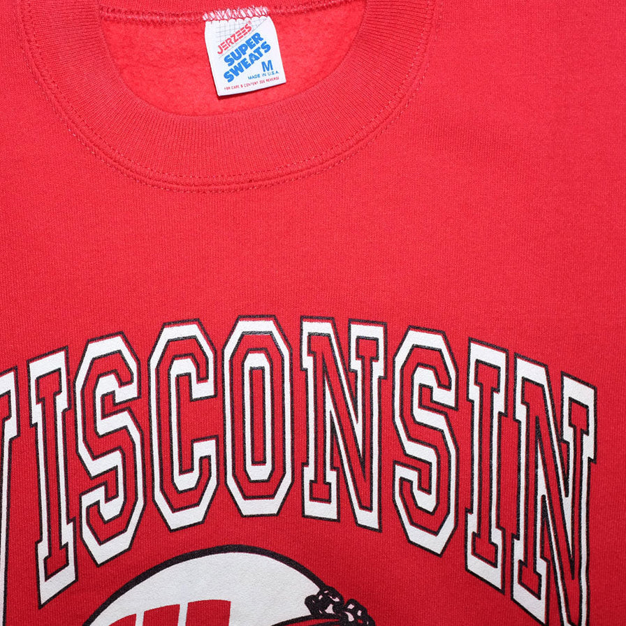 Vintage Wisconsin Badgers Sweater Medium - Double Double Vintage