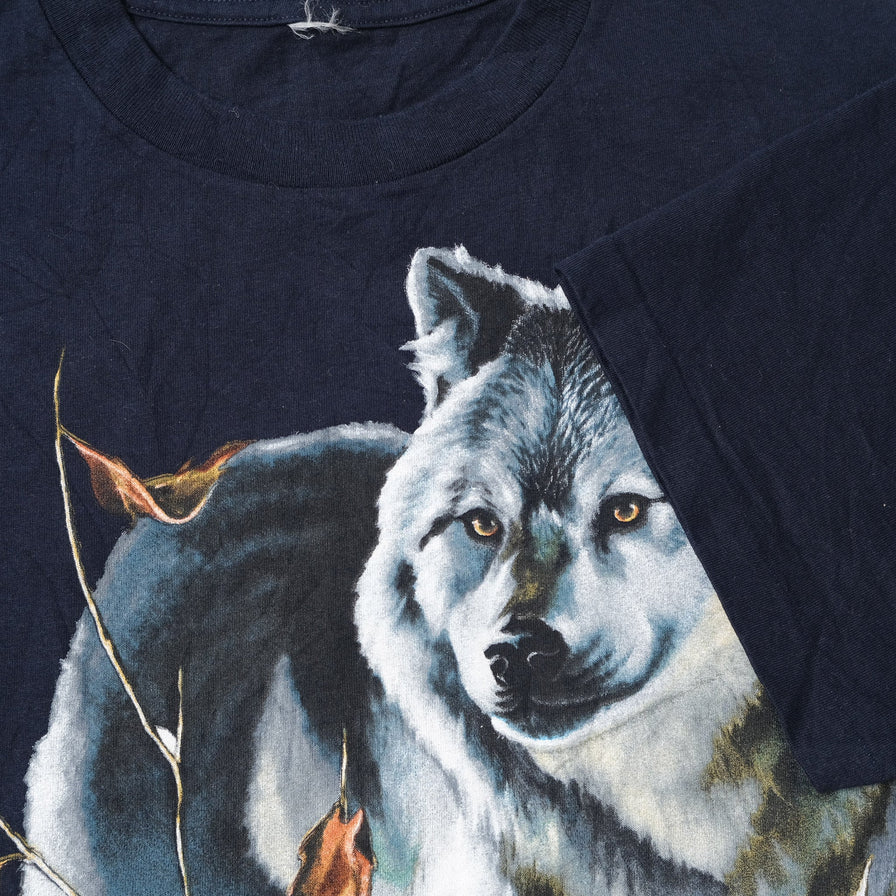 Vintage 1993 Wolf T-Shirt XLarge