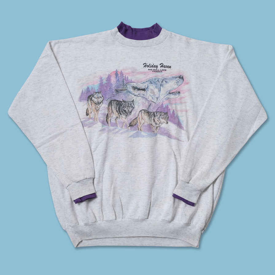 Vintage Wolf Sweater XLarge