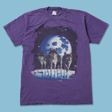 Vintage Wolves T-Shirt Large