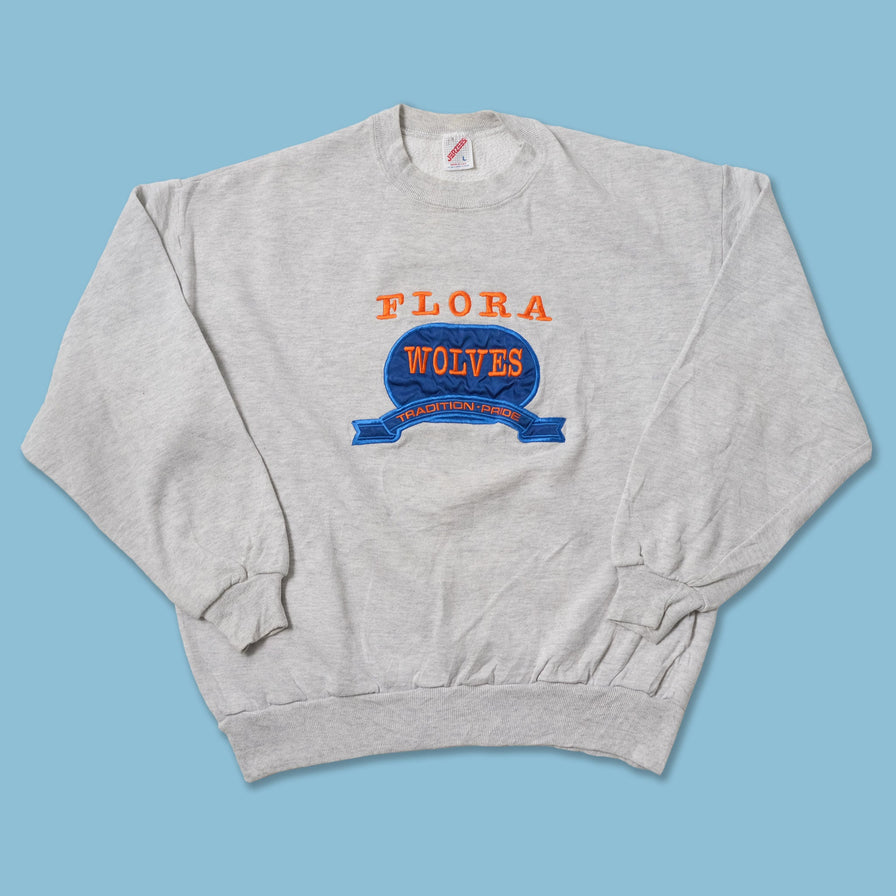 Vintage Flora Wolves Sweater Small / Medium