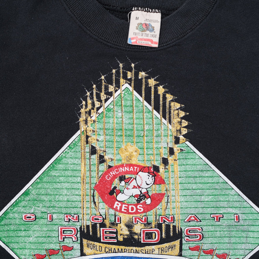 Vintage 1990 Cincinnati Reds Sweater Medium