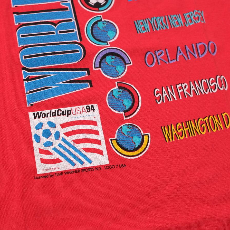 Vintage DS 1994 World Cup USA T-Shirt Large