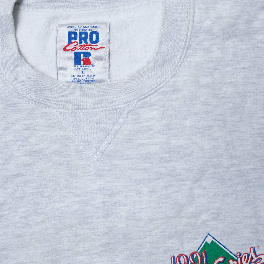Vintage 1991 MLB World Series Sweater Large / XLarge